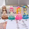 Candle Moulds Resin Candle Making Tools Clay Mould Crafts Moulds Princess Shaped Silicone Material for Hand-Making Lover