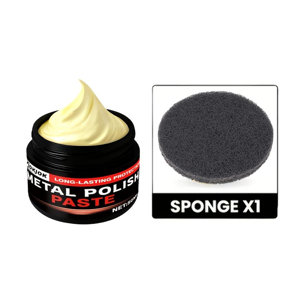 

JOKJOK Multi-Functional Chrome Restoration Paste - Long-Lasting Metal Polish & Chrome Restorer for Cars, Kitchenware, Tools - Re