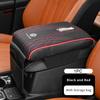 Car Armrest Height Booster Cushion Leather Metal Storage Pocket Pad For Volkswagen VW Scirocco Jetta Beetle Golf 4 5 6 Passat zk0
