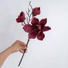 1PC Artificial Flowers Large Orchid Flowers Real Touch Wedding Party Decor Luxury Magnolia Branch Elegant Fake Flower