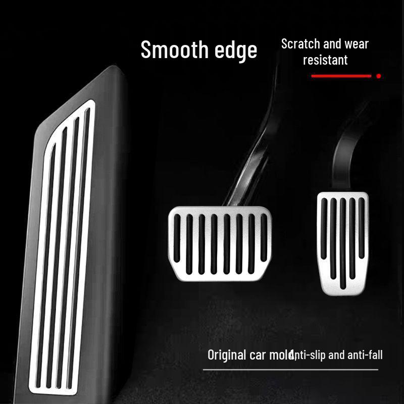 Non-Slip Aluminum Alloy Pedal Covers for Tesla Model Y