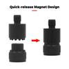 2pcs Fishing Alarm Quick Release Connector for Carp Fishing Rod Pod Magnetic Adapter for Fishing Bank Stick Bite Alarm