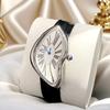 Neue Luxus-Herrenuhr Retro-Quarz-Armbanduhr Außerirdische Armbanduhr Für Männer und Frauen Lederarmband Mode Kreative Uhren