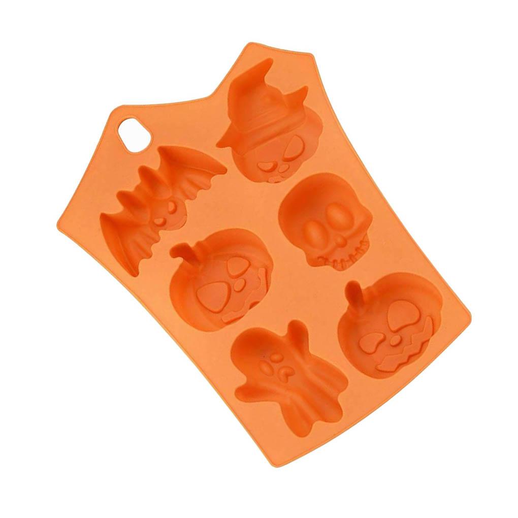 

Силиконовая форма для тыквы на Хэллоуин, инструменты для выпечки шоколадного печенья