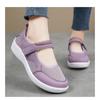 New Breathable Casual Shoes for Women In Summer Soft Soled Non Tiring Velcro Shoes