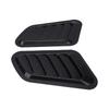 2pcs Hood Air Vents Car Hood Scoop Vent Bonnet Intake Covers Hood Air Flow Louver Decorative Covers