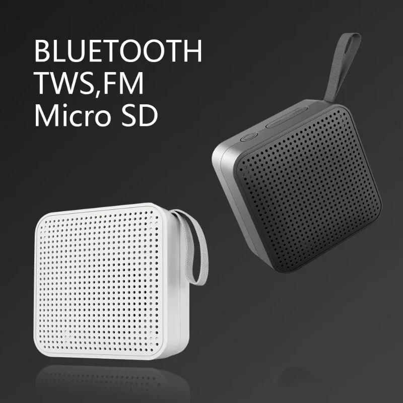 2025 New F12 Portable Outdoor Wireless Subwoofer - TWS Card Bluetooth Speaker with RGB Light