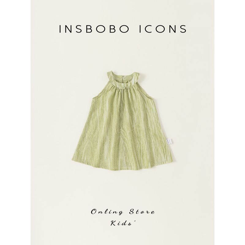 Insbobo Girl Summer Halterneck Fashionable Skirt