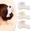 Hair Claw Cartoon Dog Shape Anti-slip Teeth Back Head Hair Clip Multiple Colors Available Versatile Hair Accessory