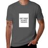 dont forget the happy thoughts TShirt Basic Lightweight Short Sleeve Tee