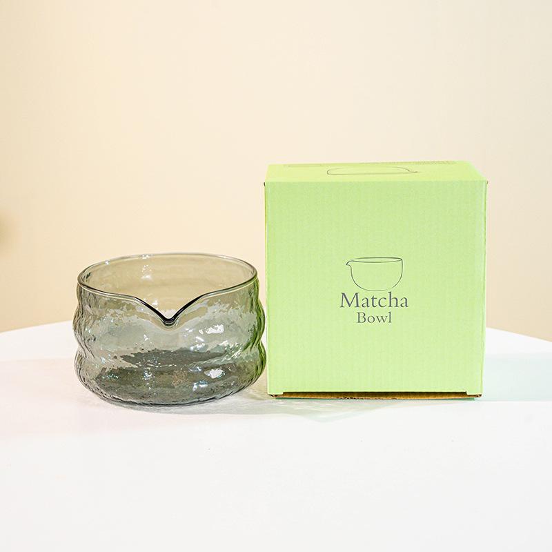 

1-2 шт. Набор для матча Набор для матча Набор венчиков для матча Чаша из высокоборосиликатного черного стекла Подставка для венчика Прозрачная минималистичная коробка Подарок Two-piece Set