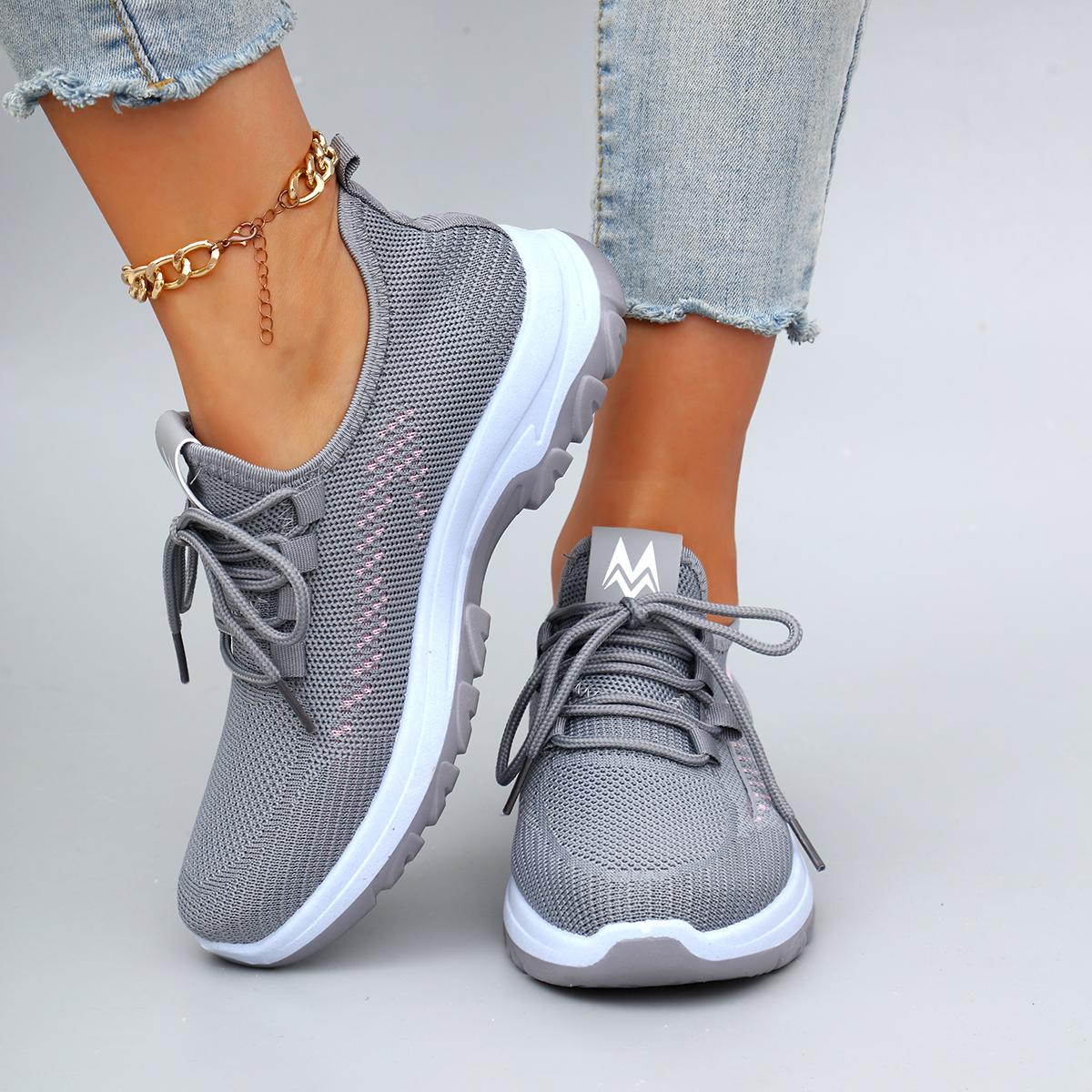 

Женские летние дышащие сетчатые туфли на плоской подошве, женская обувь, повседневные кроссовки, распродажа, бесплатная доставка 37