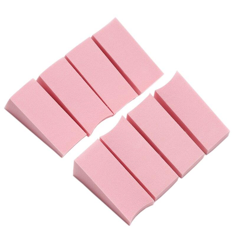 8Pcs Candy Color Soft Sponge for Gradient Effect Nail Art Manicure Tool
