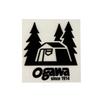 CampaLjapan Cutting Sticker Logo Sticker BLack L Size 8060003090