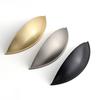 Zinc Alloy Shell Shape Cabinet Handle Semicircular Furniture Hardware Door Knob Kitchen Cabinet Knob Cupboard Wardrobe Push Pull
