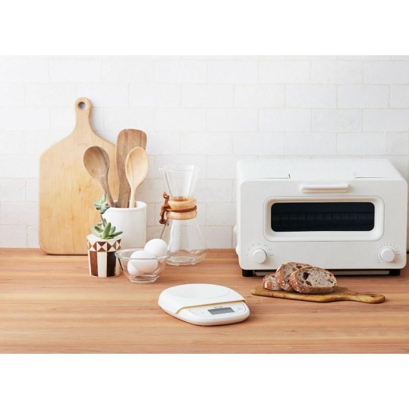 Tanita Cooking Scale 3kg KD313IV KD313PK Digital Made Japan Coconiar Kitchen Wall-Mounted Storage Convenient Measures Up 3000g Large Groups Family 1g