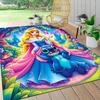 Custom Name Stitch Sweet Dreams Night Carpet Rug Customizable Soft Washable Anti-Slip Home Living Room Sofa Mats Personalized Rug. 0909374