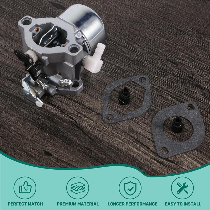 N60R-Carburetor Professional Overhead Cam Engine Carburetor For Briggs & Stratton 699831 694941 Lawn Mower Tractor Carb 499158 серебряный