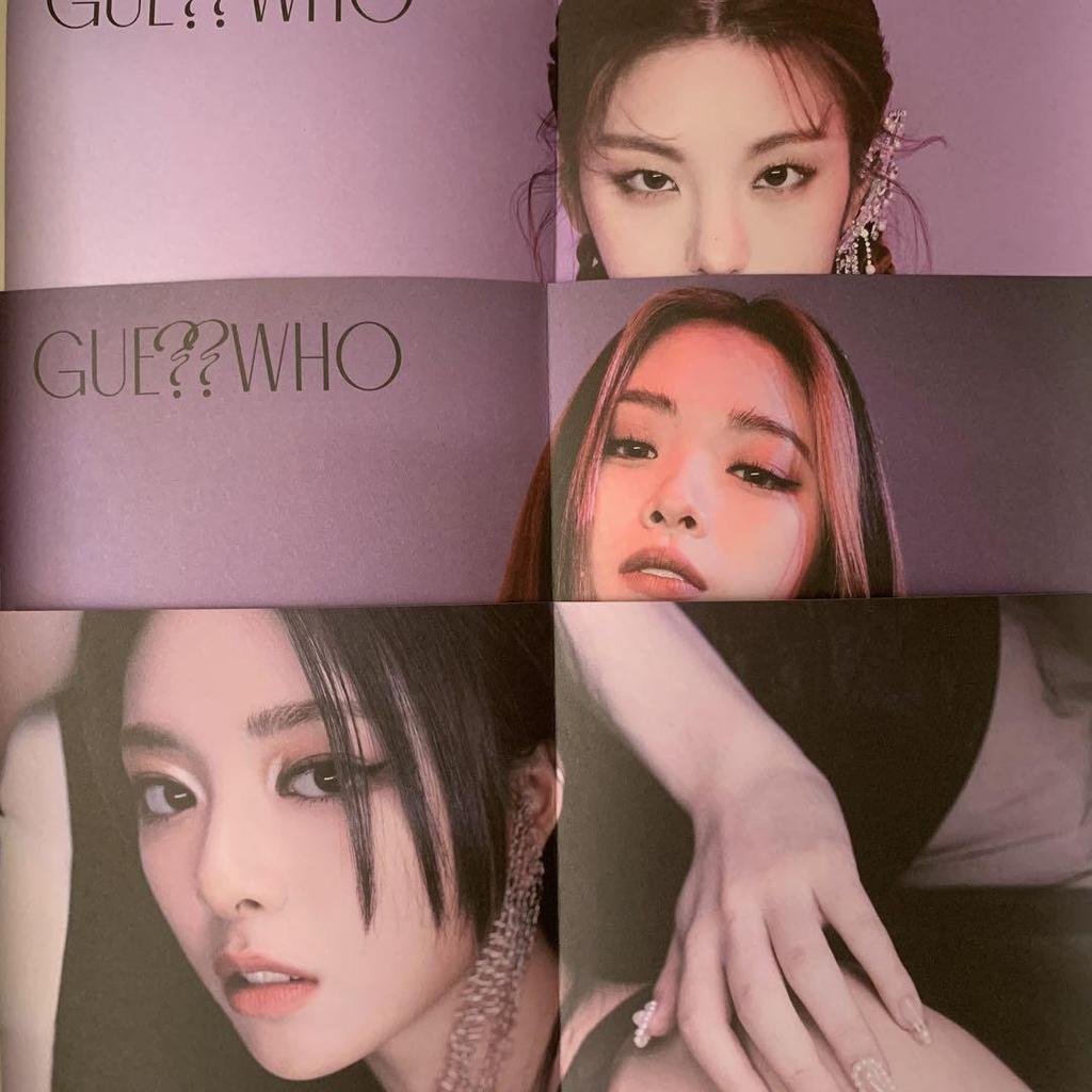 [USED] ITZY GUESS WHO First Press Bonus Album 3 Sets