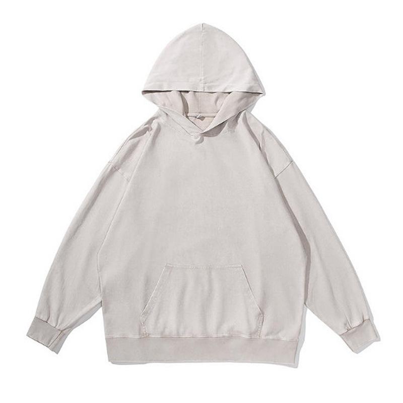 

Американский стиль, батик, потертая толстовка с капюшоном, потертости, толстовка с капюшоном, толстовка для пары 3XL абрикосовый