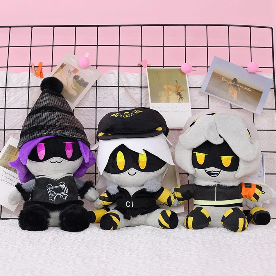 25CM Anime Morddrohnen Beliebte Plüschtiere Baby Jungen Mädchen UZI Drohnen Killer Kleine Roboter Puppe Heimdekoration Kissen