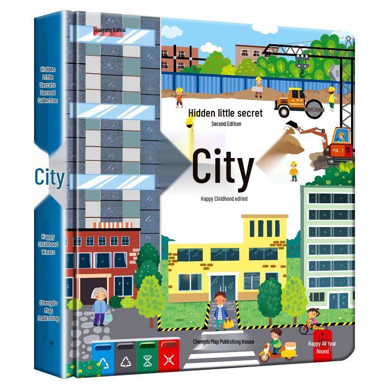Hidden Little Secrets Vol. 1 & 2: 3D Pop-up Science Picture Book for Kids