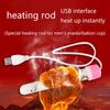 Smart Thermostat Usb Heating Rod For Male Masturbator Cup Sex Dolls Drying Nursing Tool For Adults Anal Vagina Warmer Sex Shop