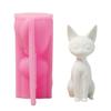 Big Ear Kitten Animal Silicone Molds for Candle Soap Chocolate Candy Cement Gypsum Silicone Molds for Home Decoration