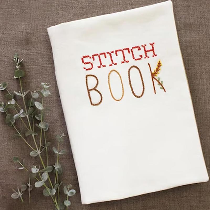 Stitch Book, Stitch Book Embroidery, Stitch By Stitch Book, Embroidery Books Of Stitches, Diy Embroidery Sewing Book