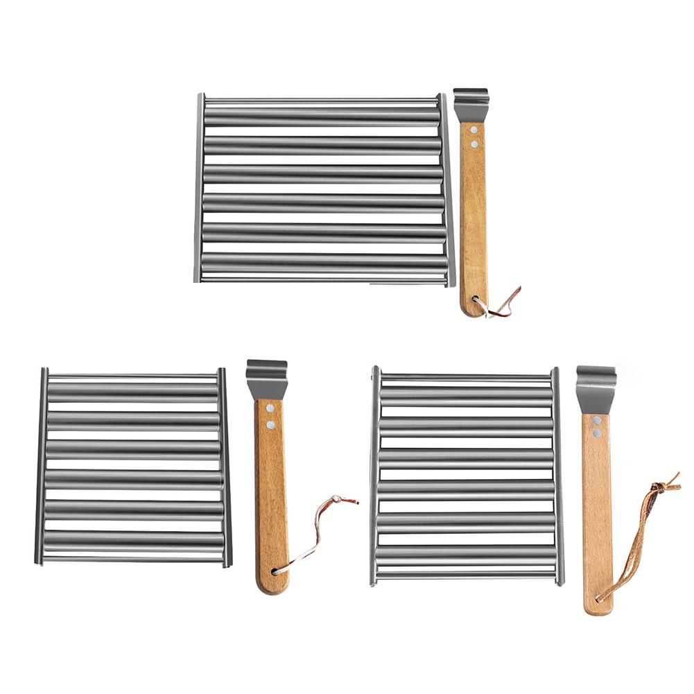 Cooking Events Outdoor Parties Sausage Roller Grill Hot Dog Grill Rack Outdoor Parties Removable Stainless Steel