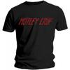 Motley Crue Unisex Adult Distressed Logo T-Shirt