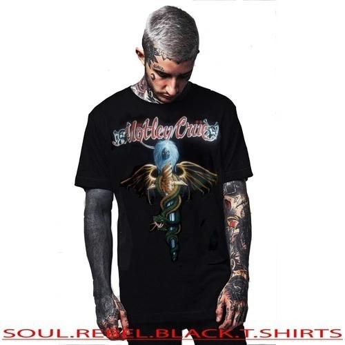 MOTLEY CRUE SNAKE THE CLASSIC ROCK PUNK ROCK T-Shirt L
