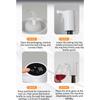 Electric Wine Aerator Instant Automatic Wine Decanter Pourer Smart Touch Screen Whiskey Aerator for Home Bar, Party & Travel Use