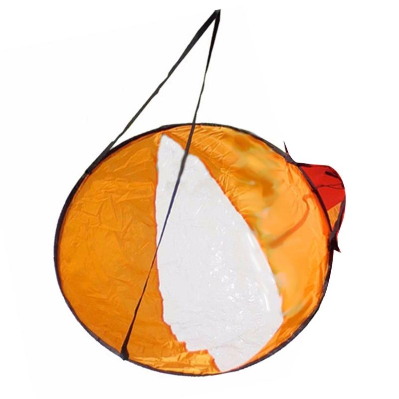 Clear Window Downwind Kayak Sail Portable Kayak Sail With Clear Window  Windsurfing Sail for Canoes, Inflatable Boats
