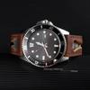 Oil Wax Leather Watchband Retro Cowhide Strap 20mm 21mm 22mm 24mm Breathable Waterproof Wristbelt Quick Release Bracelet