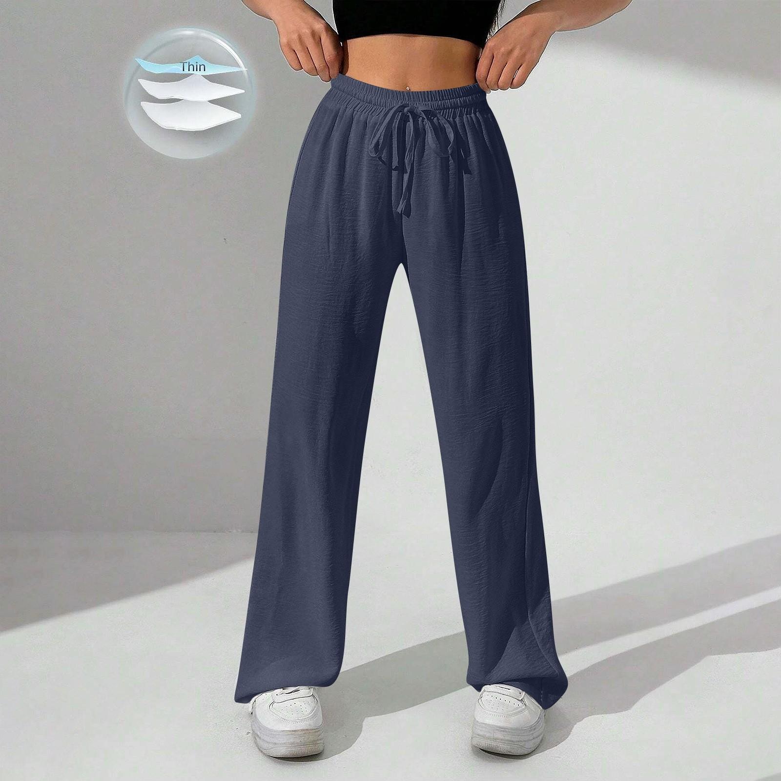 

Женские повседневные брюки с широкими штанинами, на талии, с завязками, с текстурным карманом, весна-лето XXXL