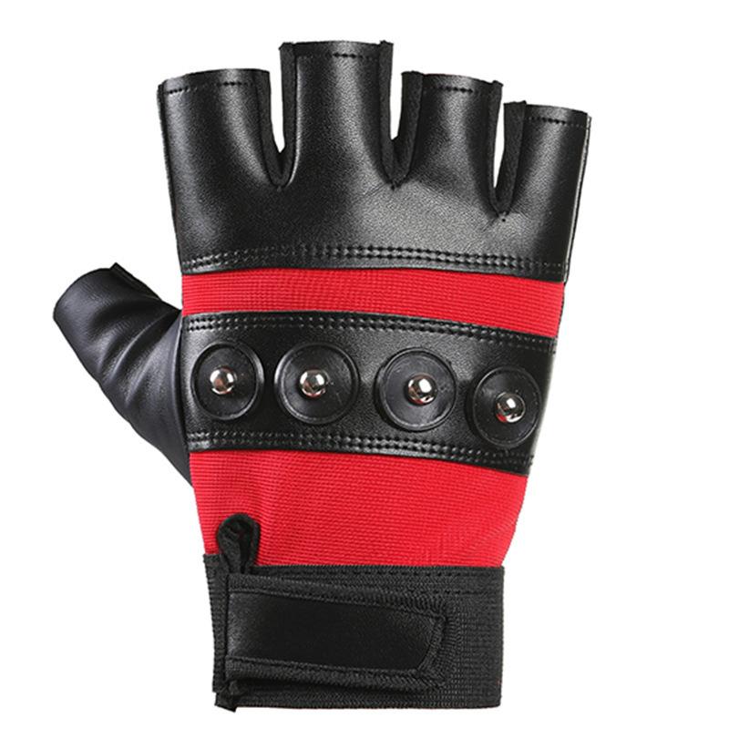 Tactical Half Finger Gloves Men's Spring and Autumn Outdoor Sports Anti Fall Protection Fighting Fighting Anti Slip Cycling Half Finger Gloves