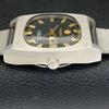 VINTAGE TRESSA AUTOMATIC SWISS MENS BLACK COLOR DIAL WATCH A436457-2 R129-a436457