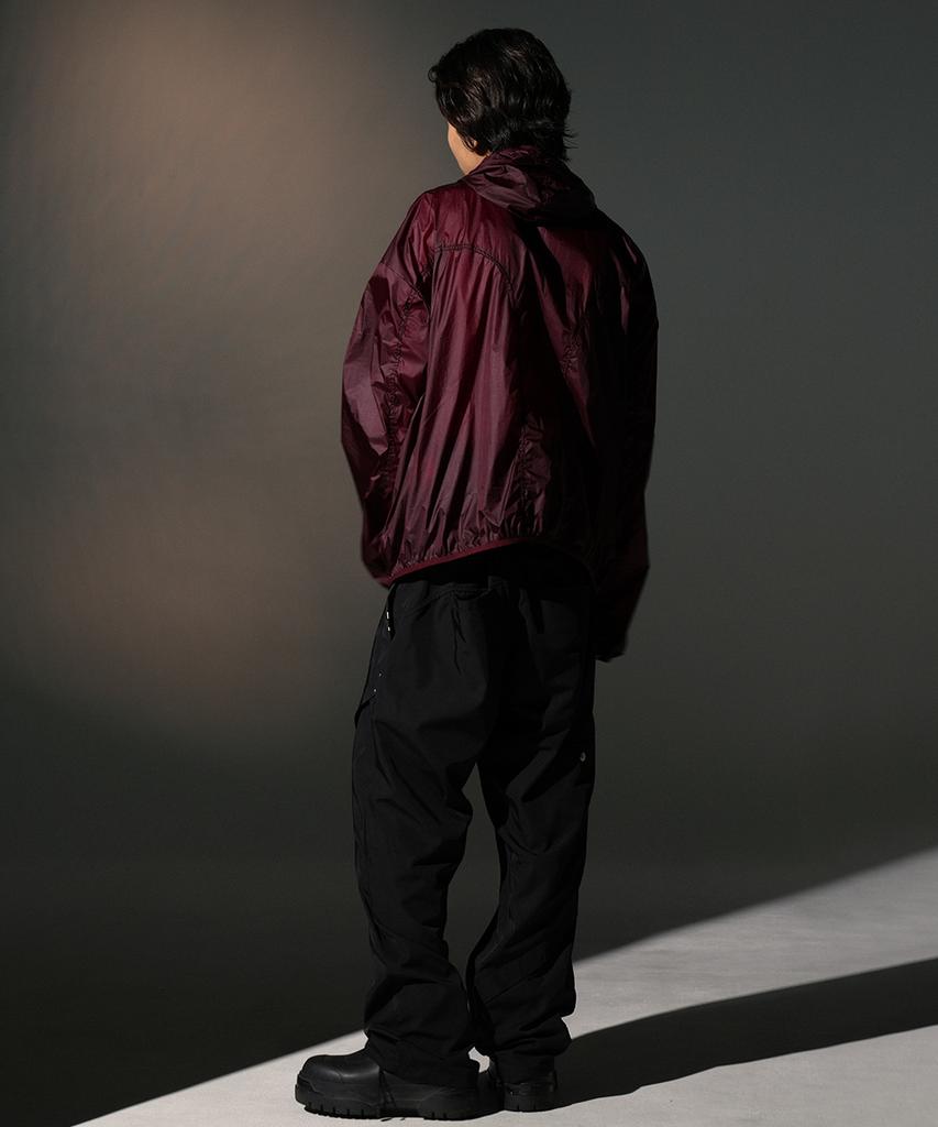 Grailz Essential Geometry Windbreaker [Burgundy]