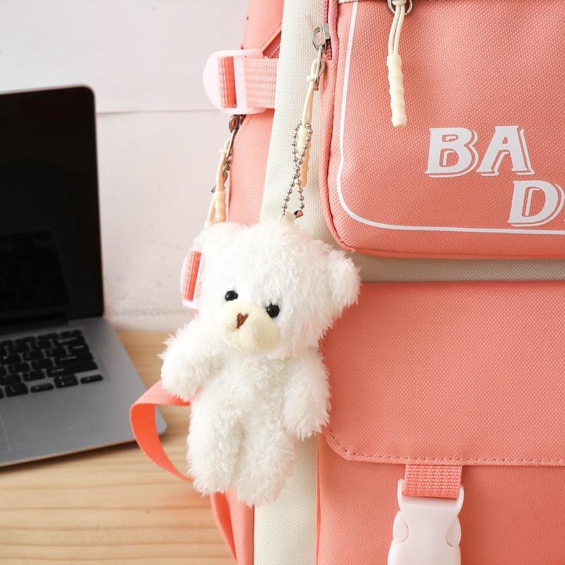 

Школьный рюкзак большой вместимости, универсальный, для кампуса, легкий, для средней школы, из четырех частей, рюкзак для девочек, милый, простой, для репетиторства