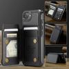 Wallet Card Holder Case for iPhone 17 16 15 14 13 12 11 Pro Max XS XR 6 7 8 Plus SE2 Artificial Leather Cover