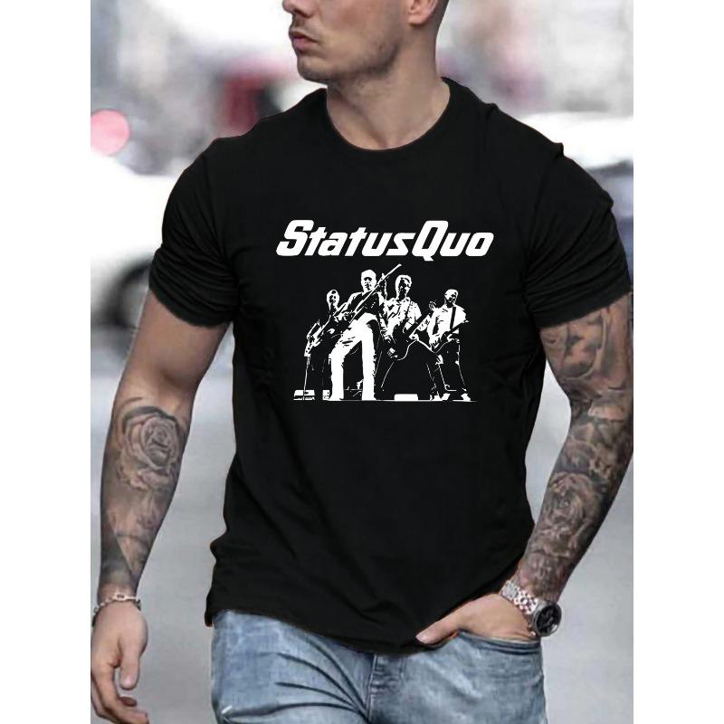

European sizes Trendy and Fashionable Casual Men s T-shirt for Daily Wear M чорний