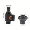 1Pc Fish Tank Connector PVC Double Female Thread Water Tank Joints Garden Irrigation Accessories