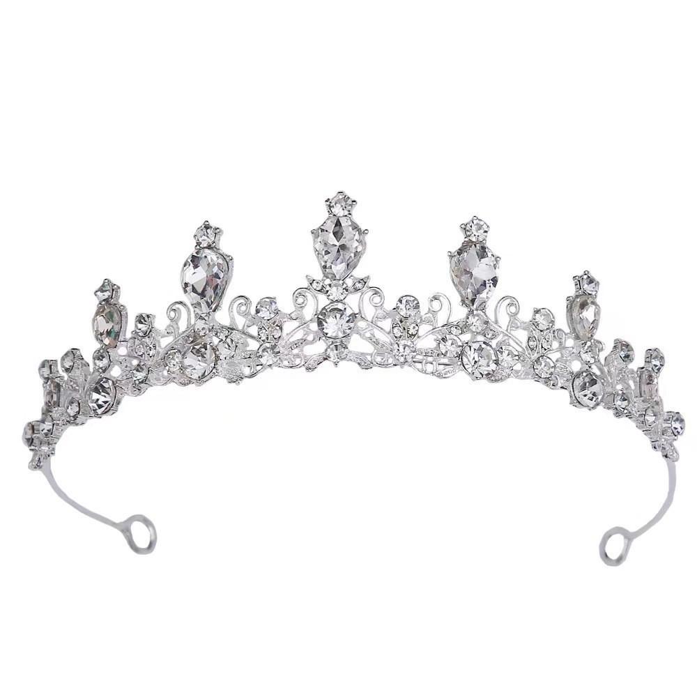 Barock Retro Brautkrone Stirnband Haarkrone Antikes Damen Stirnband Krone Haaraccessoires