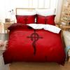 3D FULLMETAL ALCHEMIST Bedding Sets Duvet Cover Set With Pillowcase Twin Full Queen King Bedclothes Bed Linen Home Textile