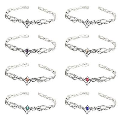 Multipurpose Elven King Crowns Stylish Alloy Decoration Embellishment Accessory for Wedding and Party Supplies Attire