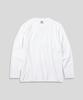 Peulinteuseuta 17-Count Basic Plain Layered Long Sleeve T-Shirt_Standard Length - White