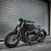 Motorcycle Accessories Short Retro Front Fender Mudguard  for Triumph Bobber Bonneville Speedmaster 1200 2018- Cafe Racer Black