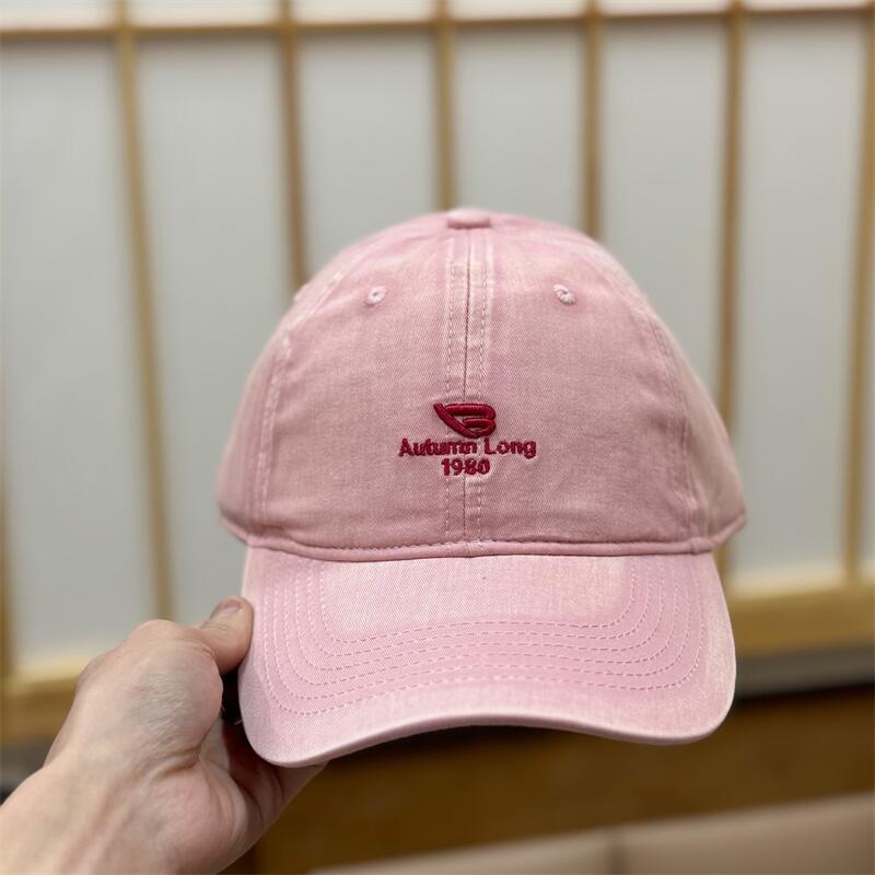 Spring And Summer High Quality Soft Top Letter Embroidered Baseball Cap Women'S Casual Versatile Outdoor Outing Visor
