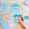 Novelty Healthcare Note Paper Self Adheive Note Paper Small Notepads 30Sheets/Pad for Student Teacher Writing Noting